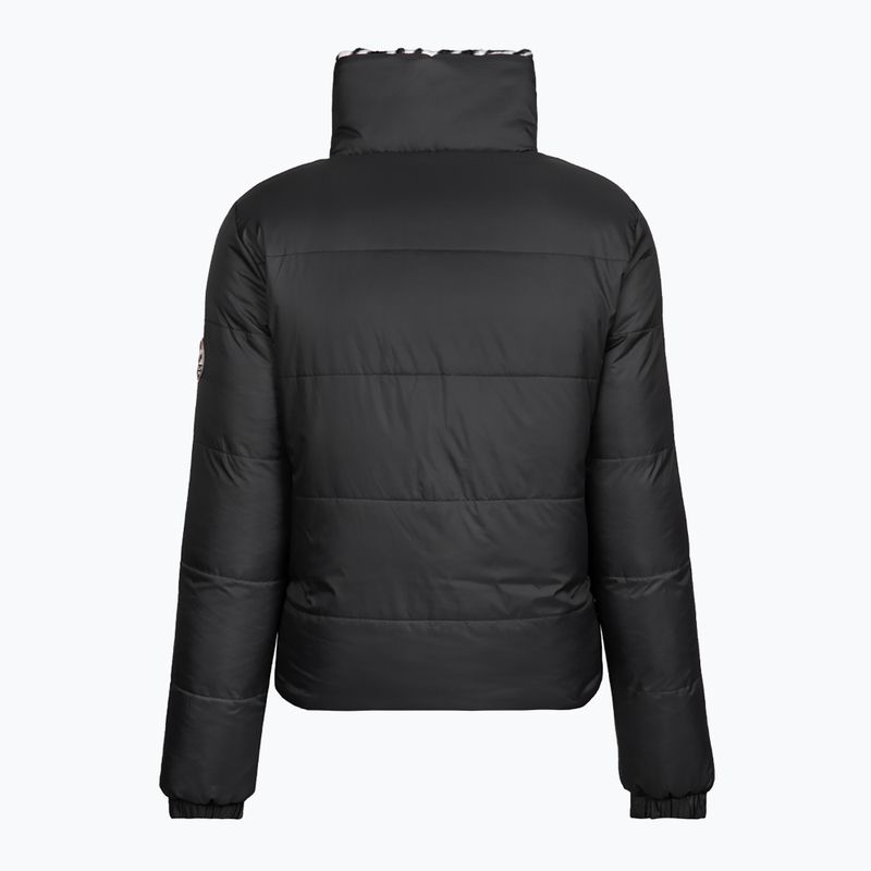 Geacă izolată pentru femei Aulp Verev Reversible Down black 11