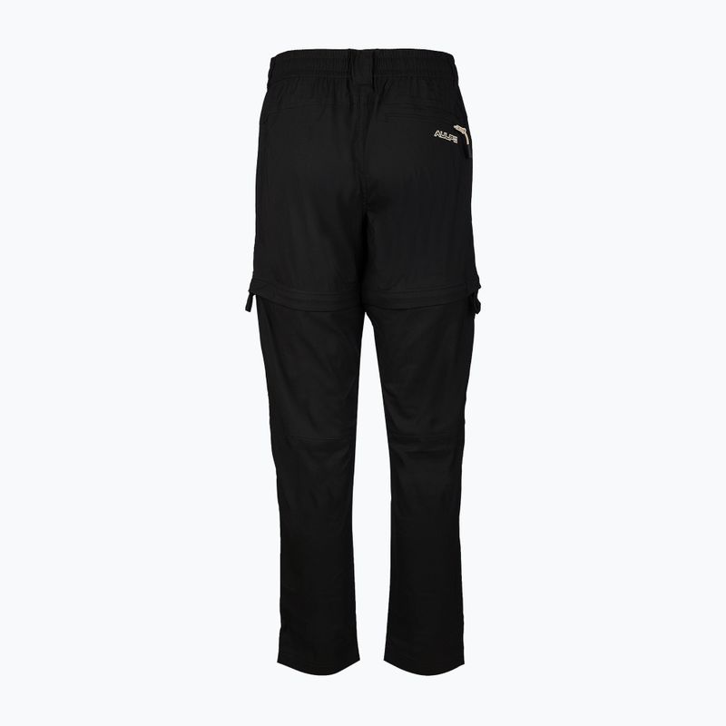 Pantaloni de trekking pentru femei Aulp Bonny Zip-Off black 9