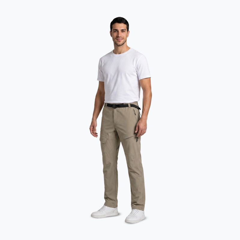 Pantaloni de trekking pentru bărbați Aulp Brady light khaki 2