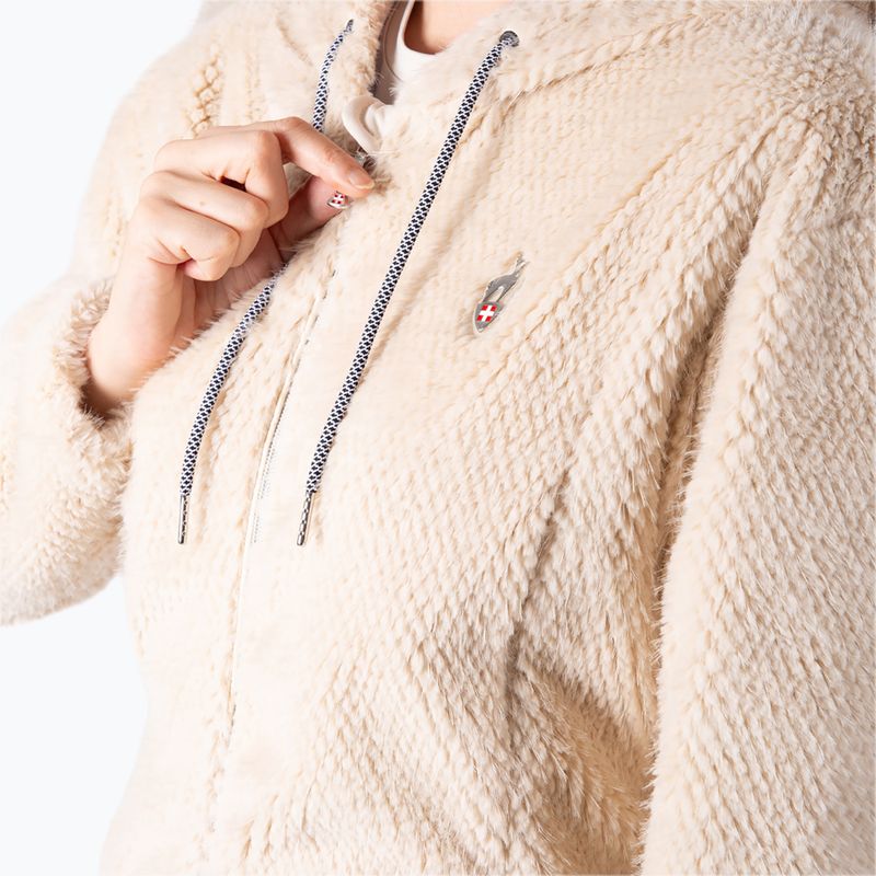 Geacă de iarnă pentru femei Aulp Candy Faux Fur swann 4