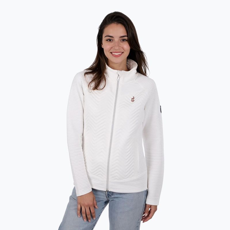 Bluză pentru femei Aulp Simix Jacquard Knit white