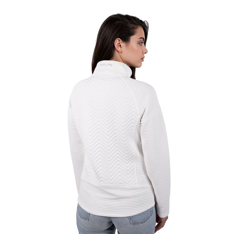 Geacă de vânt pentru femei Aulp Simix Jacquard Knit white 2