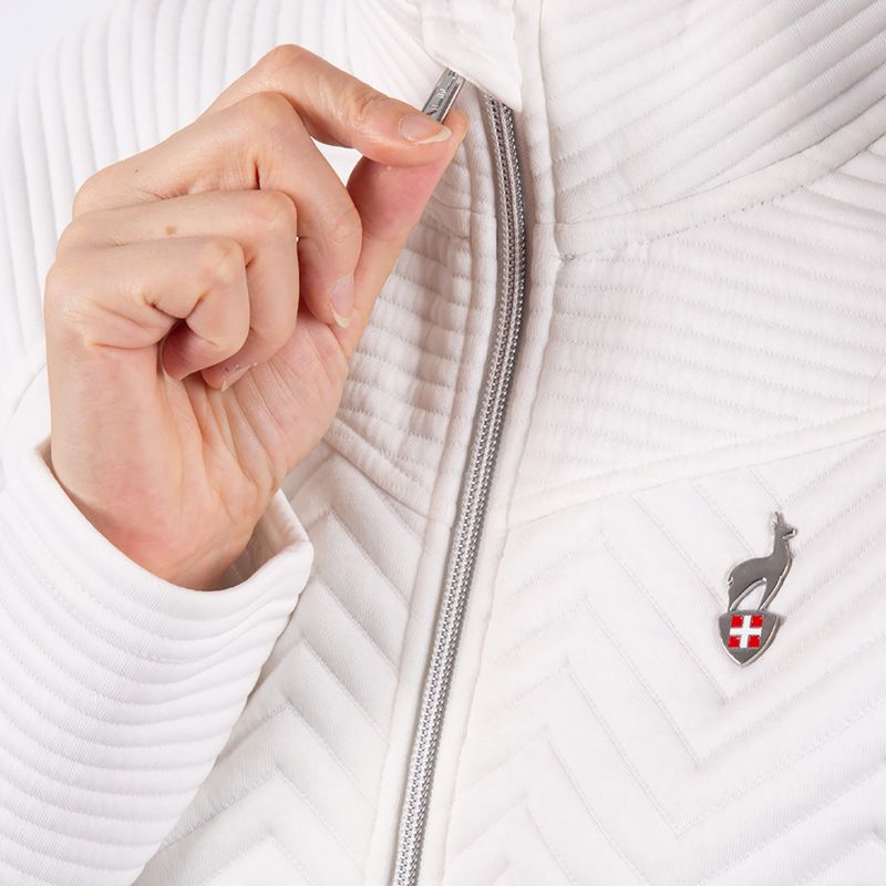 Geacă de vânt pentru femei Aulp Simix Jacquard Knit white 3