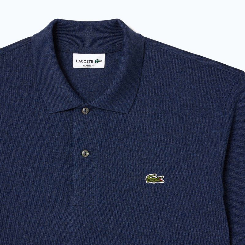 Tricou polo pentru bărbați Lacoste L1264 dark indigo blue 6