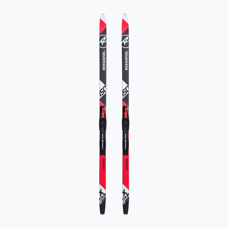 Schiuri de fond pentru copii Rossignol XT-Vent WXLS(LS) + Tour SI red/black