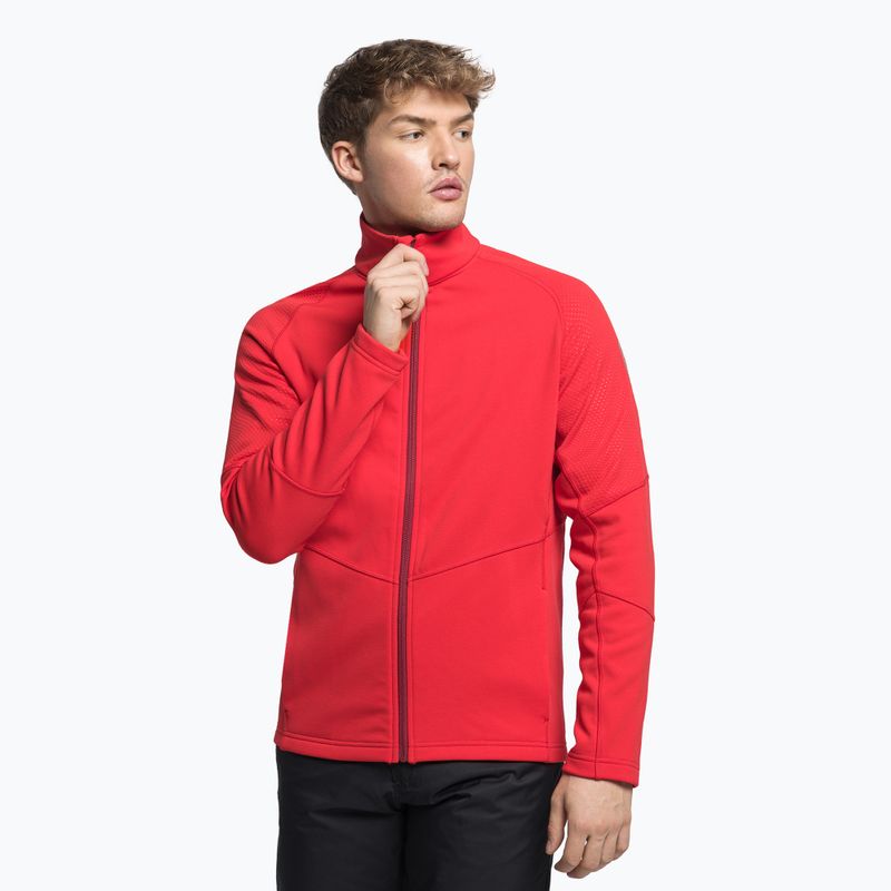 Hanorac de schi pentru bărbați Rossignol Classique Clim red