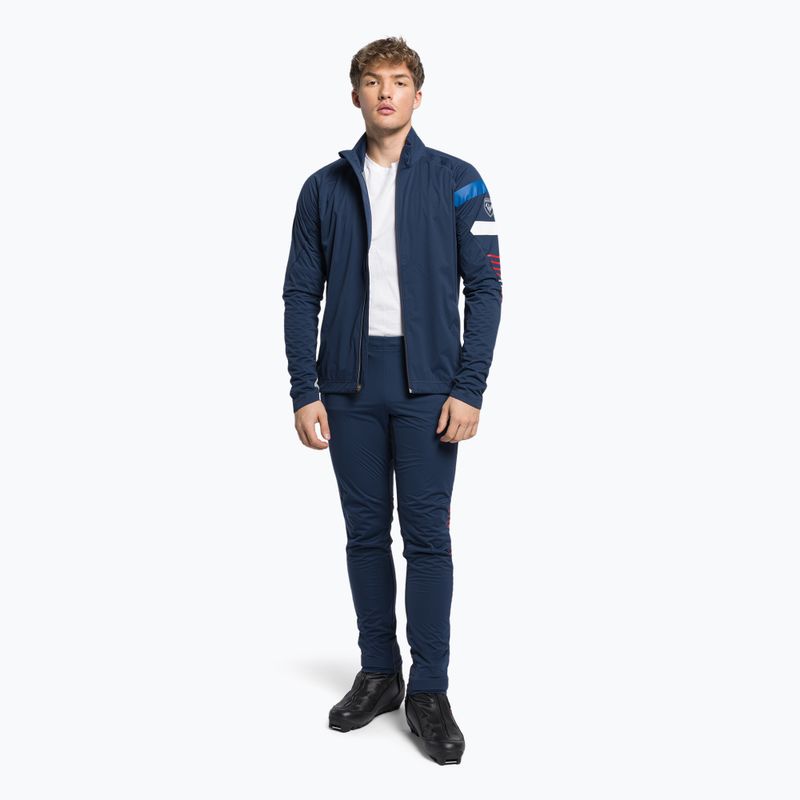 Pantaloni de schi fond pentru bărbați Rossignol Poursuite navy 2