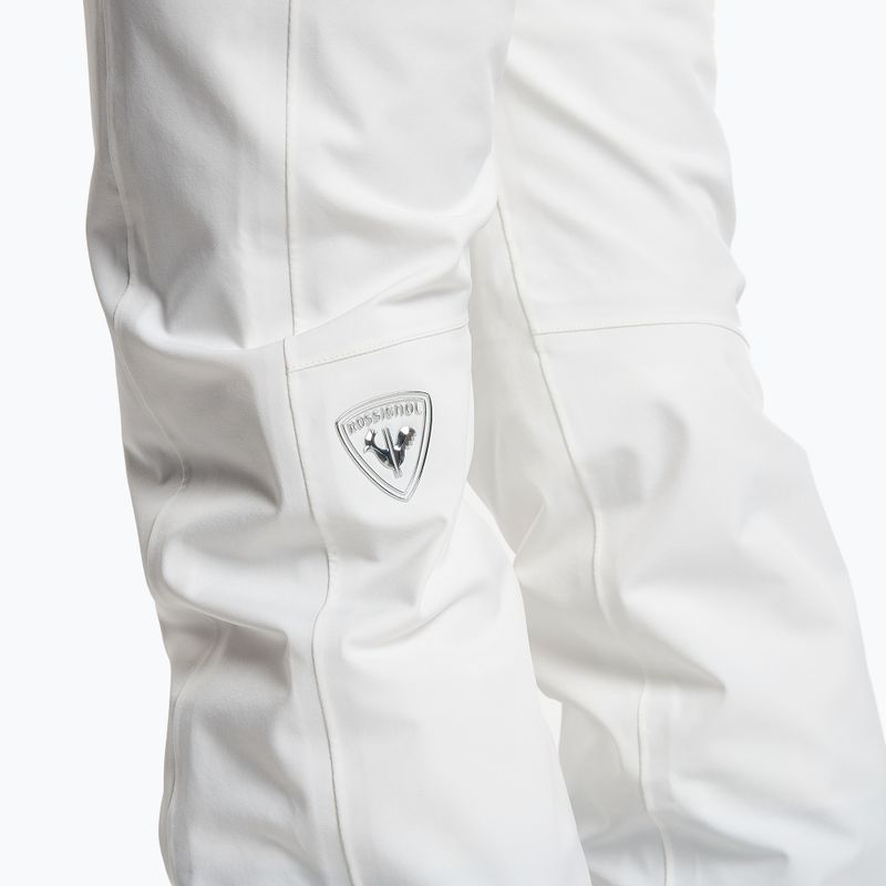 Pantaloni de schi pentru femei Rossignol Elite white 4