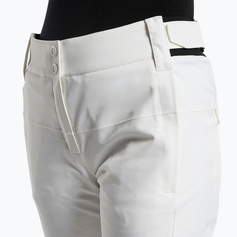 Pantaloni de schi pentru femei Rossignol Elite white 5