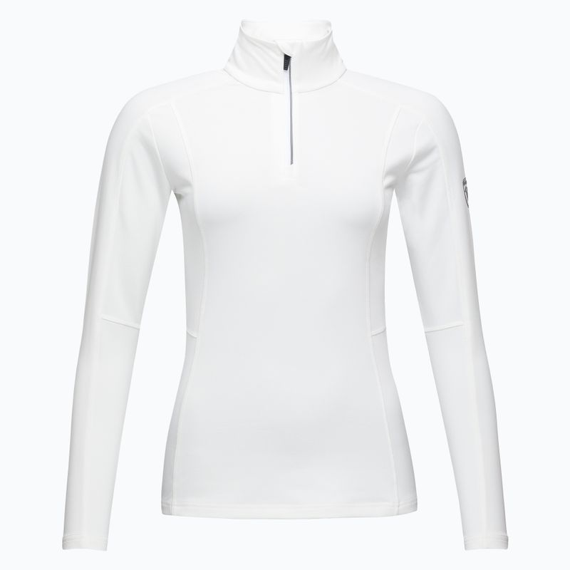 Hanorac de schi pentru femei Rossignol W Classique 1/2 Zip white
