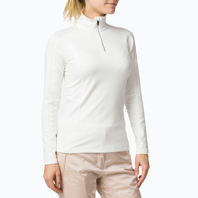 Hanorac de schi pentru femei Rossignol W Classique 1/2 Zip white 2