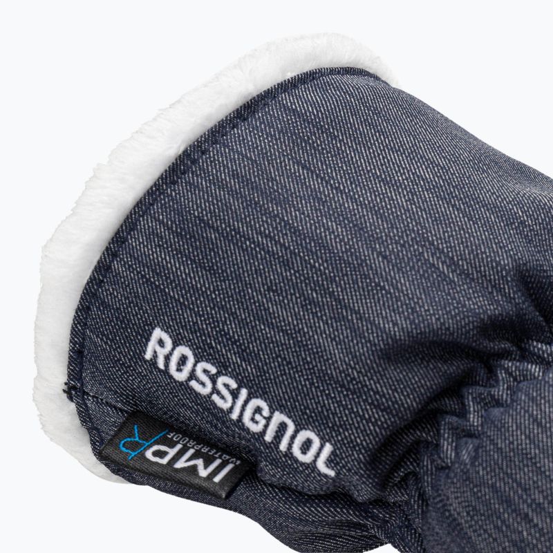 Mănuși de schi pentru femei Rossignol W Temptation Impr M denim 4