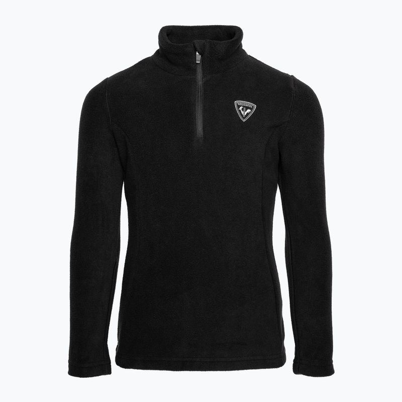 Rossignol Girl Fleece pentru copii de schi negru pulover de schi pentru copii 3