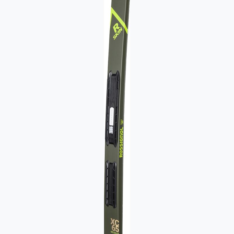 Schiuri de fond Rossignol Evo XC 65 R-Skin + wiązania Control Step In black 4