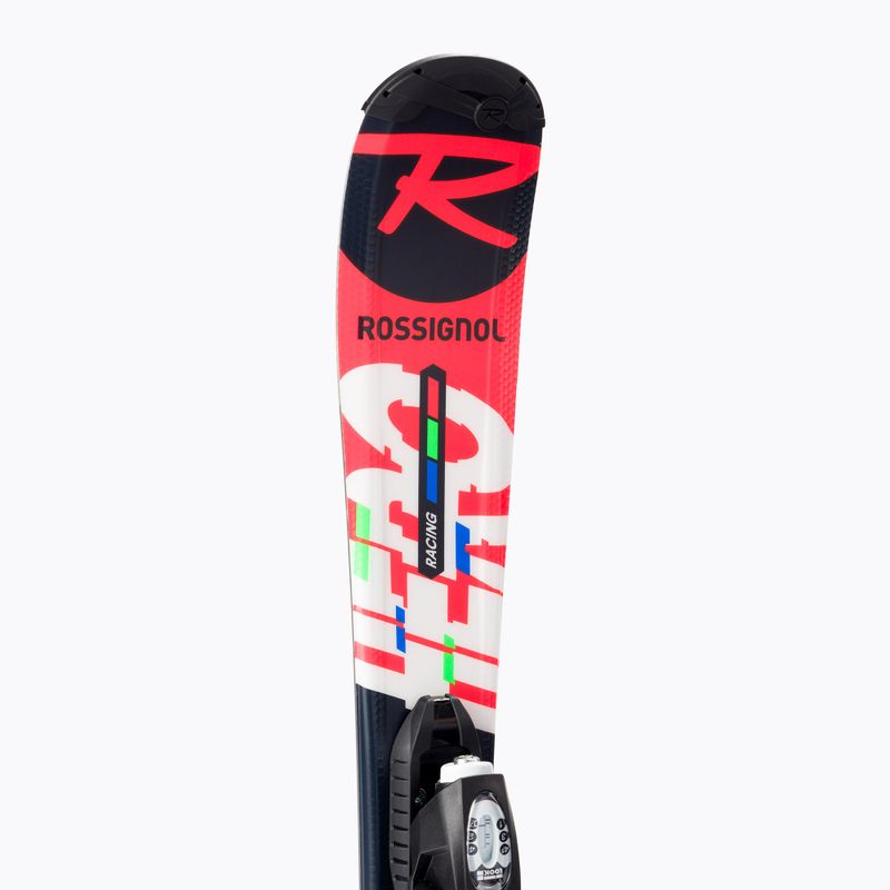 Schiuri de coborâre pentru copii Rossignol Hero JR 100-130 + KID4 8
