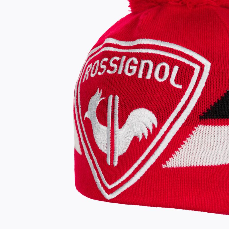 Pălărie de iarnă pentru copii Rossignol L3 Jr Rooster sports red 4