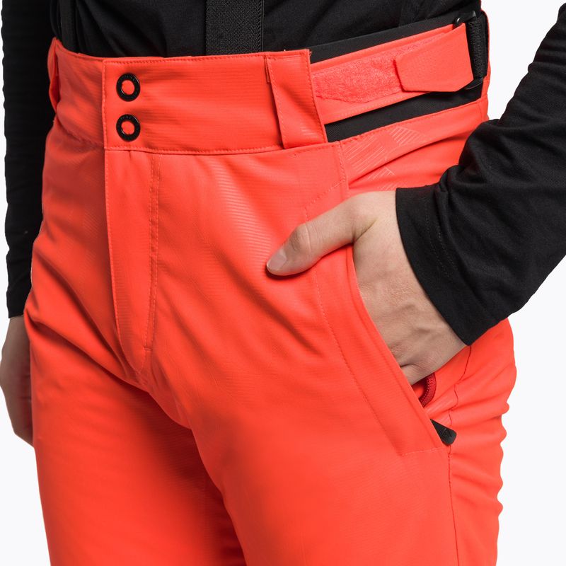 Pantaloni de schi pentru bărbați Rossignol Hero Ski neon red 6