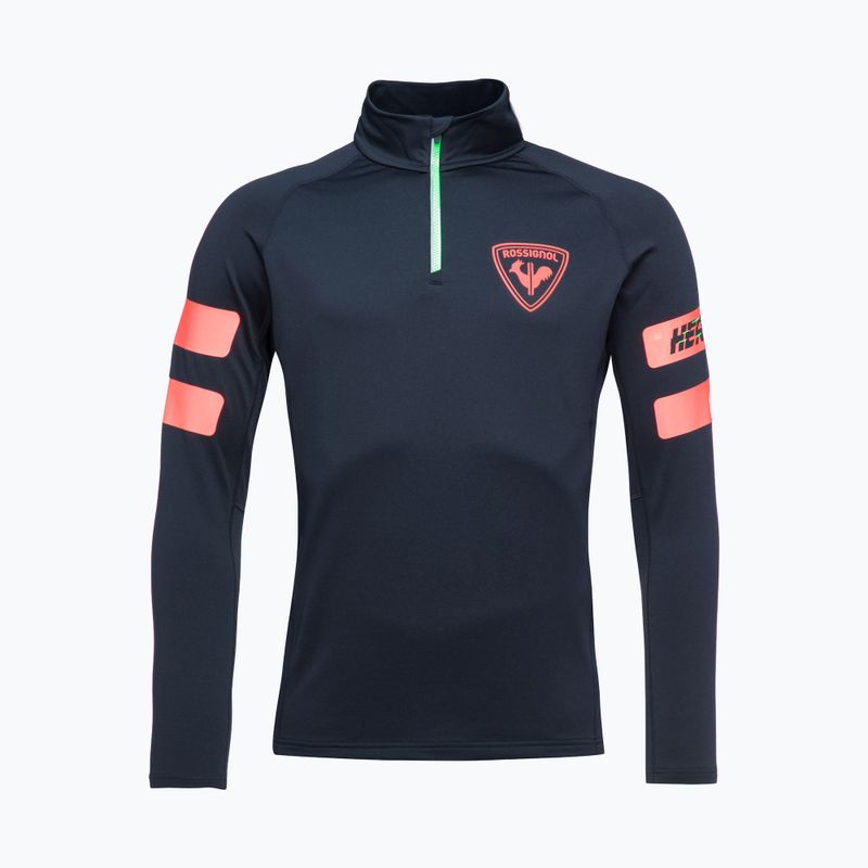Hanorac de schi pentru bărbați Rossignol Classique Hero 1/2 Zip black/red 3