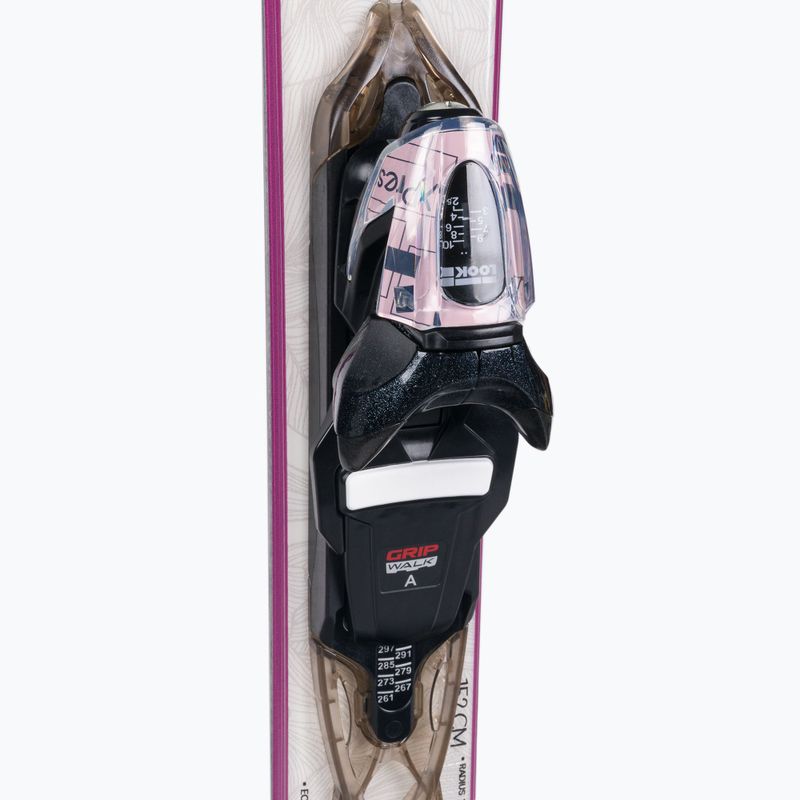 Schiuri de coborâre pentru femei Rossignol Experience 76 + XP10 pink/white 6