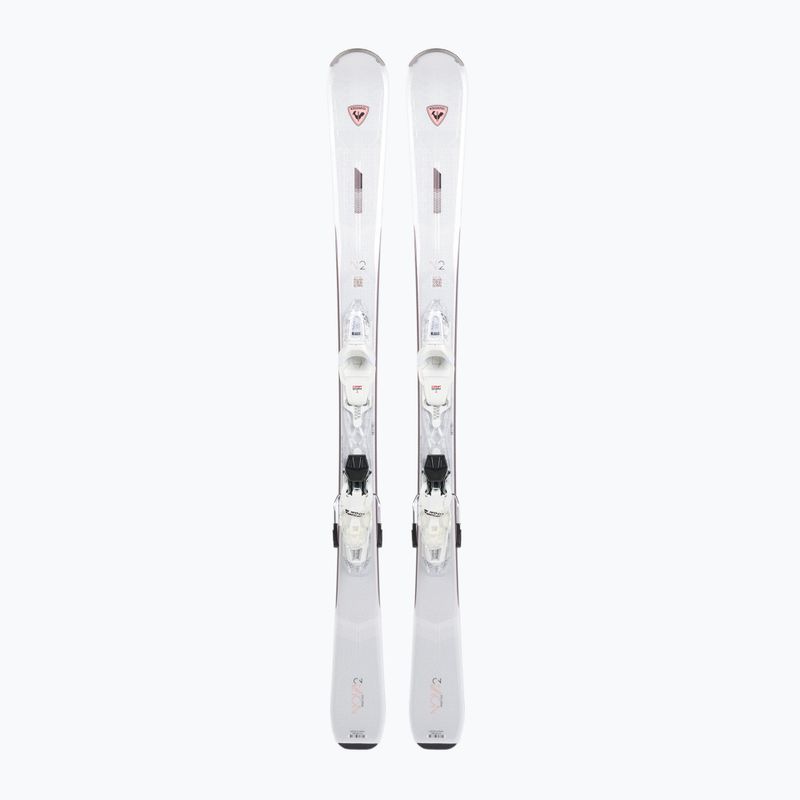 Schiuri de coborâre pentru femei Rossignol Nova 2 + XP10 white