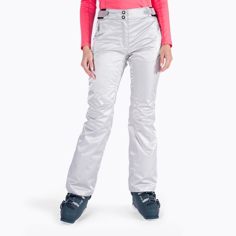 Pantaloni de schi pentru femei Rossignol Ski Metallic silver