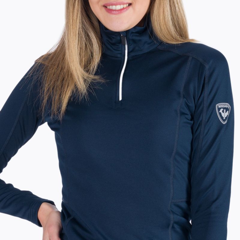 Hanorac termic pentru femei Rossignol Classique 1/2 Zip navy 4