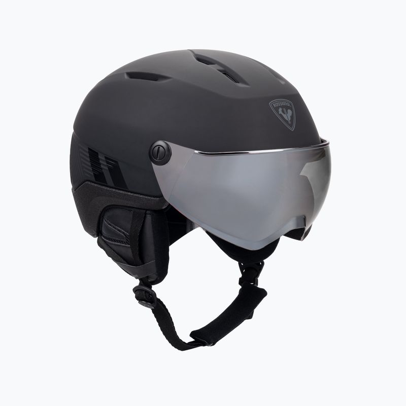 Cască de schi Rossignol Fit Visor Impacts black/orange/silver