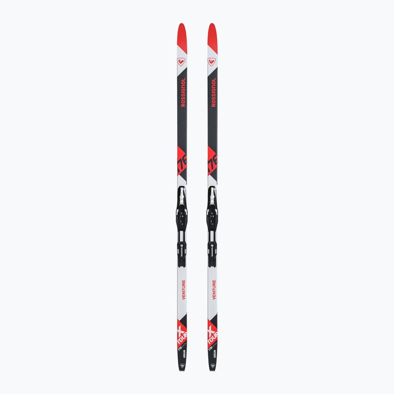 Schiuri de fond pentru bărbați Rossignol X-Tour Venture WL 52 + Tour SI red/white