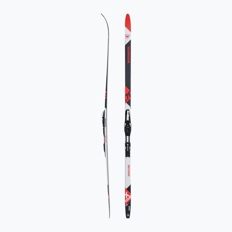 Schiuri de fond pentru bărbați Rossignol X-Tour Venture WL 52 + Tour SI red/white 2