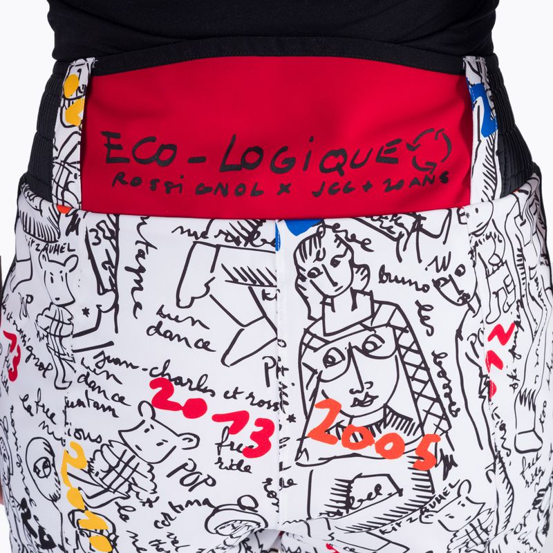 Pantaloni de schi pentru femei Rossignol Eco-Logic Ski white 5