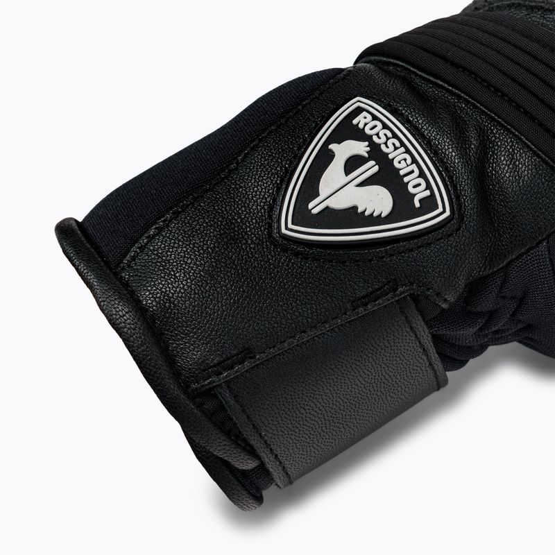 Mănuși de schi pentru bărbați Rossignol Wc Expert Lth Impr G black 6