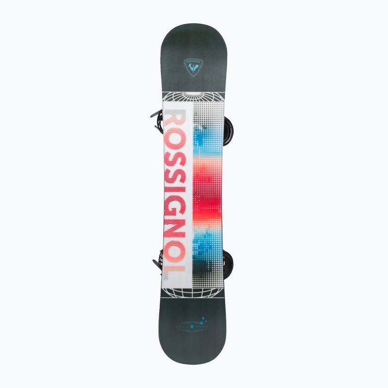 Snowboard Rossignol District Infrablack Wide + Battle XL black/red 4