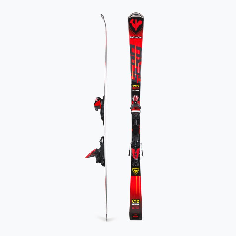 Schiuri de coborâre Rossignol Hero Carve K + NX12 red 2