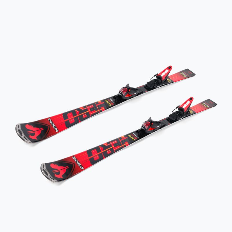 Schiuri de coborâre Rossignol Hero Carve K + NX12 red 4