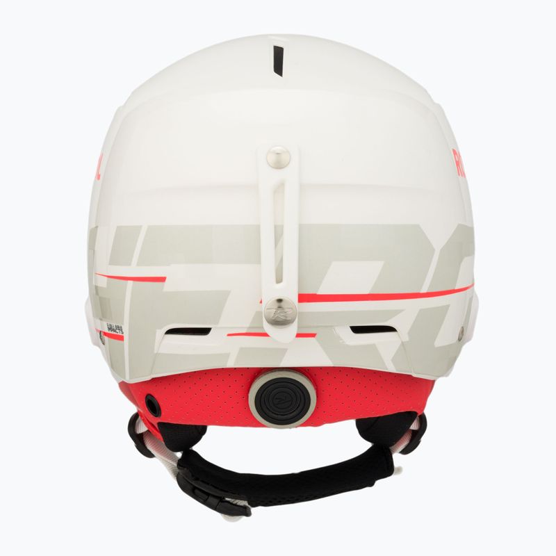 Cască de schi Rossignol Hero Slalom Impacts + Chinguard alb 3