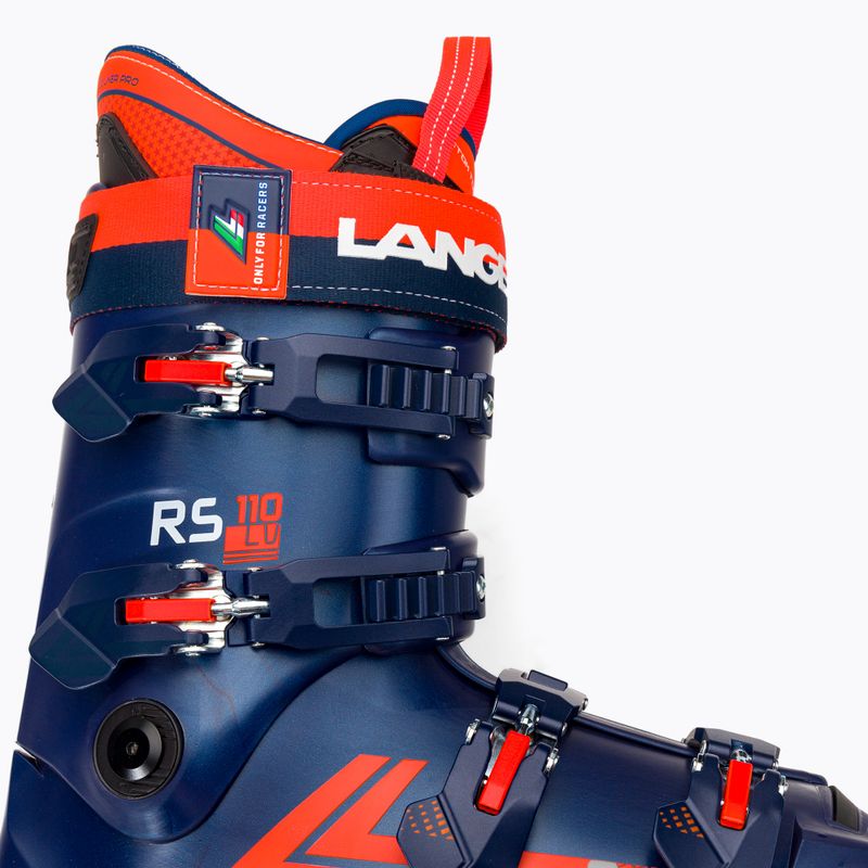 Ghete de schi Lange RS 110 LV albastru marin LBL1110-255 6