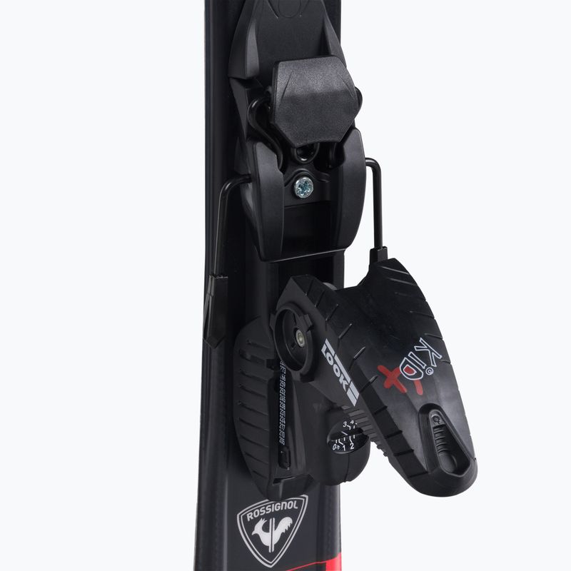 Schiuri de coborâre pentru copii Rossignol Hero 100-140 + Kid4 red 7