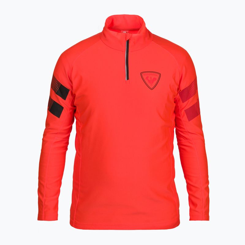 Hanorac de schi pentru bărbați Rossignol Classique Hero 1/2 Zip red