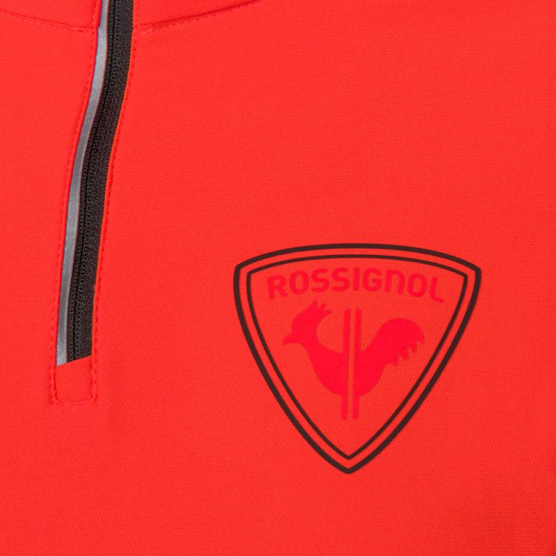 Hanorac de schi pentru bărbați Rossignol Classique Hero 1/2 Zip red 3