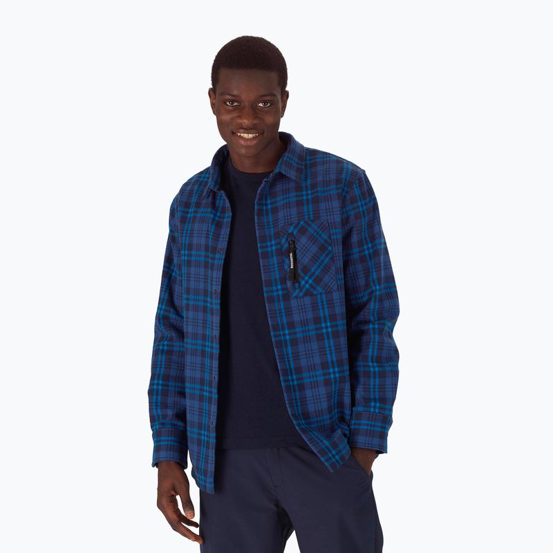 Cămașă de bărbați Rossignol Flannel Shirt Dark Navy