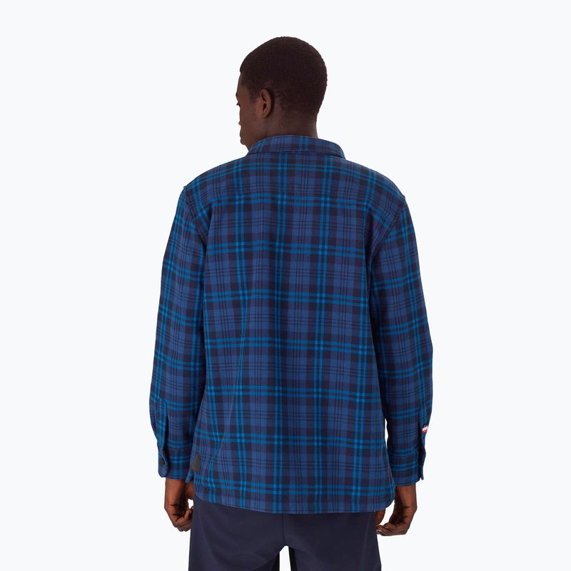 Cămașă de bărbați Rossignol Flannel Shirt Dark Navy 3