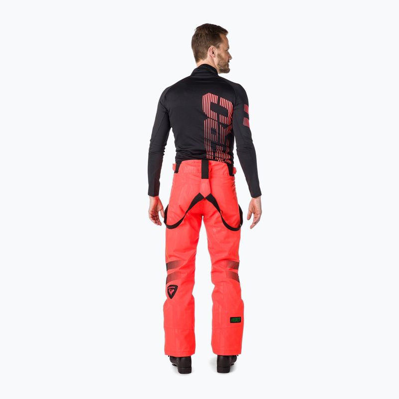 Pantaloni de schi pentru bărbați Rossignol Hero Course red 2