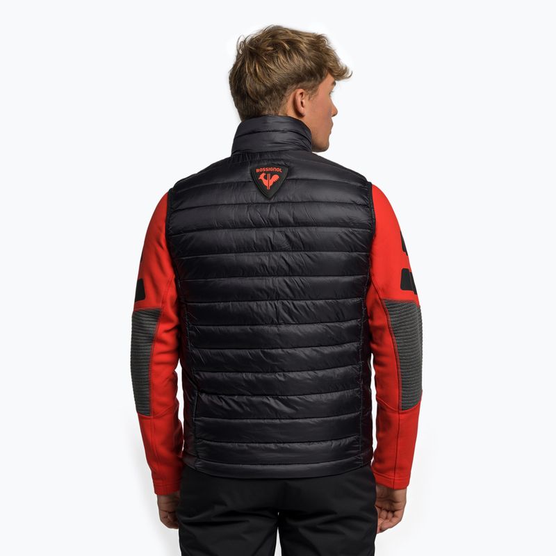 Jachetă de schi fără mâneci pentru bărbați Rossignol Hero Logo Vest black 4