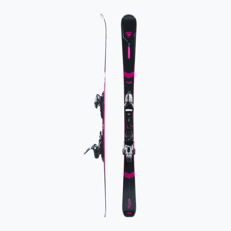 Schiuri de coborâre pentru femei Rossignol Nova 2S + Xpress W 10 GW black/pink 2