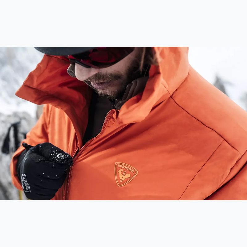 Bărbați Rossignol Opside Hoodie trekking hanorac de trekking maro 12