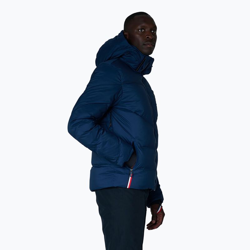 Jachetă de schi Rossignol Legacy Merino Down pentru bărbați, albastru închis 3