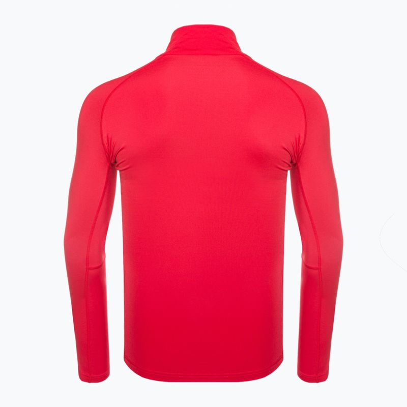 Bărbați Rossignol Classique Classique 1/2 Zip sport roșu termic pulover sport roșu 7