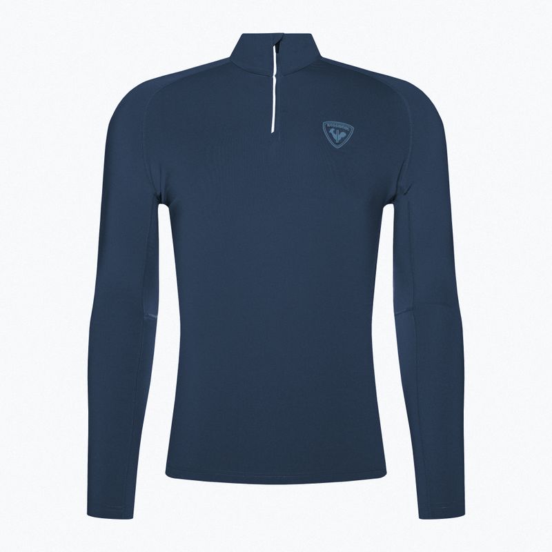 Rossignol Classique Classique 1/2 Zip pentru bărbați, bluză de trening termală Dark Navy 6