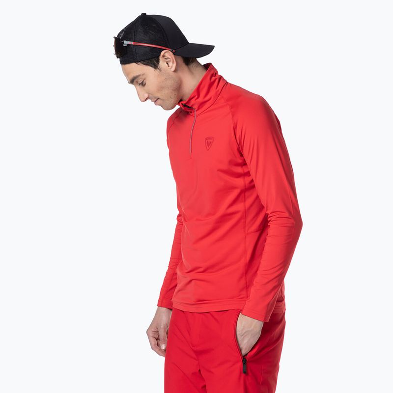 Bluză termică pentru bărbați Rossignol Classique 1/2 Zip sports red 4