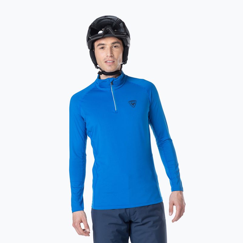 Rossignol Classique Classique 1/2 Zip pentru bărbați bluză termică lazuli blue